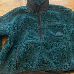 The North Face Forest Green Fleece Jacket